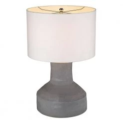 Trend Home 25.75 in. H Gray Glass Table Lamp by Trend Lighting