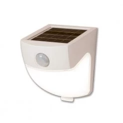 Halo Shop 32 120-Degree White Motion Activated Sensor Outdoor Solar Powered Wedge Security Light by Halo