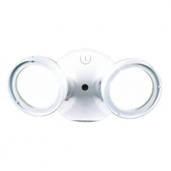 TGS 2500 Lumen Selectable White Outdoor Integrated LED Flood Light w/Round Twin Heads, 4000K by Halo