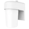 1-Light, White LED Outdoor Hardwired Entry Wall Lantern Sconce with Integrated Photocell (1-Pack) by Halo 2 1-Light, White LED Outdoor Hardwired Entry Wall Lantern Sconce with Integrated Photocell (1-Pack) by Halo -Halo Shop white halo outdoor sconces fe08a40fdw 64 1000