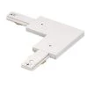 Lazer Track Lighting White Adjustable L and Straight Connector by Halo 1 Lazer Track Lighting White Adjustable L and Straight Connector by Halo -Halo Shop white halo track lighting connectors lzr203p 64 1000