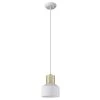 Ingo 1-Light White Pendant by Trend Lighting -Halo Shop white trend lighting chandeliers tp30065wh 64 1000