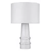 Trend Home 28.5 in. White Glass Table Lamp by Trend Lighting -Halo Shop white trend lighting table lamps tt80170wh 64 1000